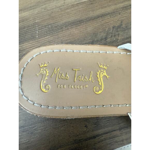 6/$25 Miss Trish For Target Seahorse Bedazzled Summer Sandals - Picture 3 of 8